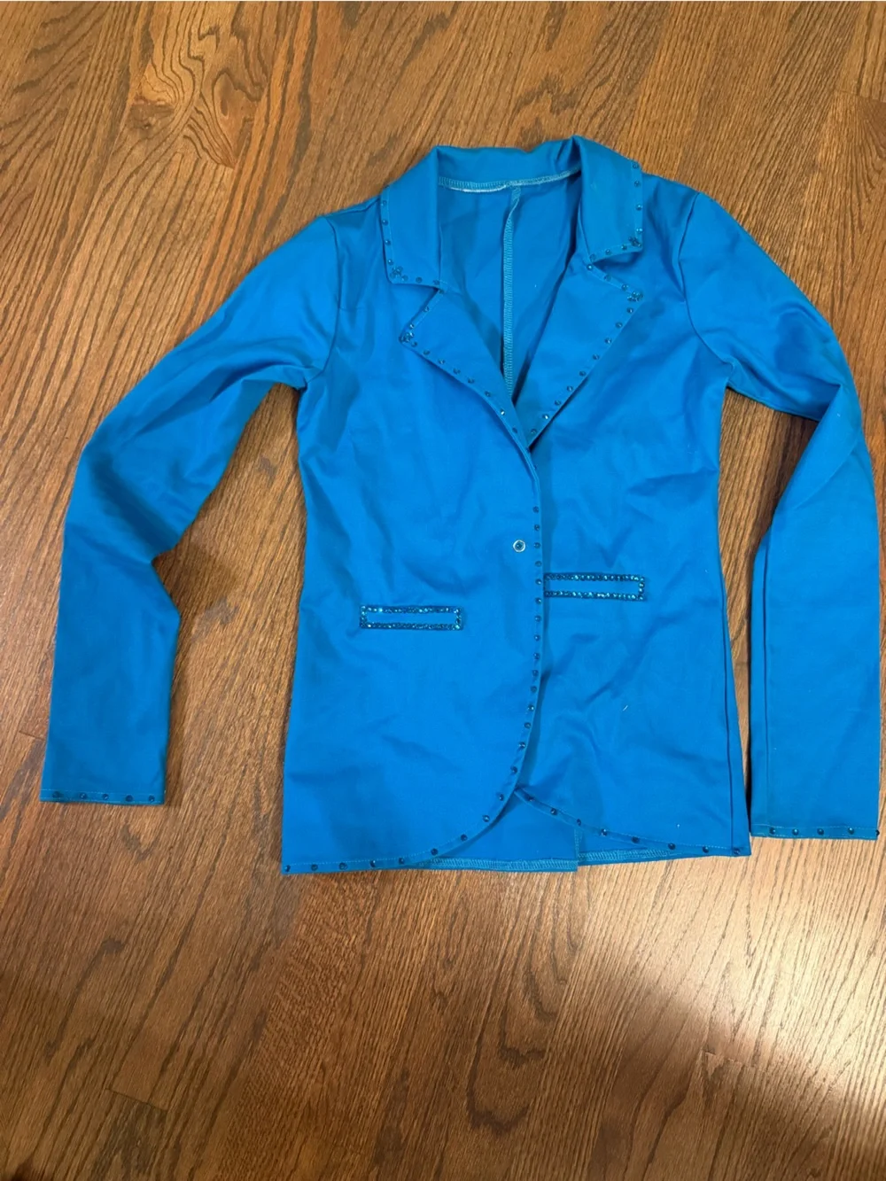 Children’s Teal Rhinestoned Blazer